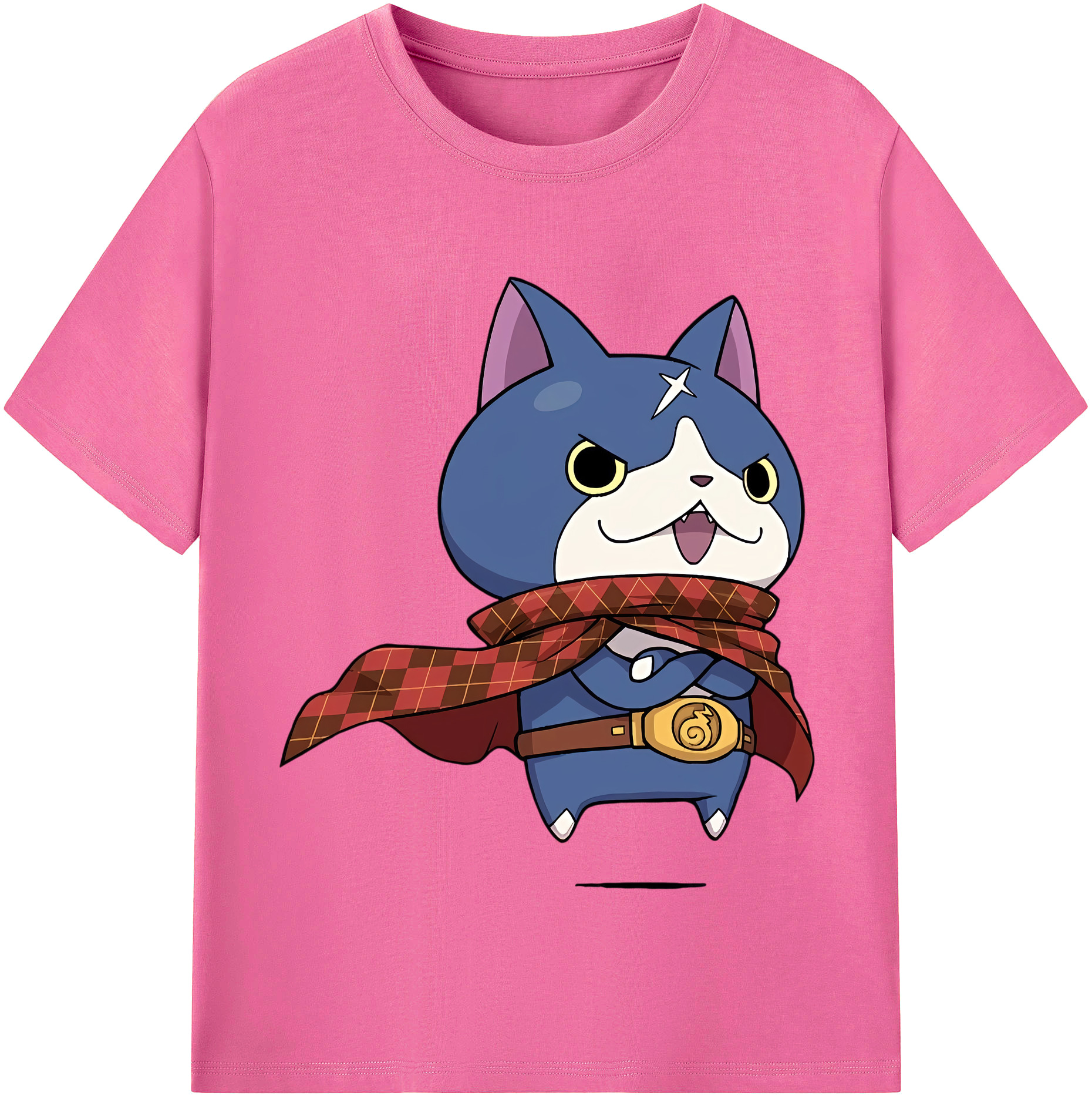 （画像用） 妖怪ウォッチ Yo-kai Watch レディースカジュアルプリントTシャツ（綿100％）